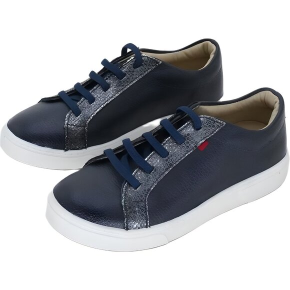 MARC JOSEPH NY Kids Navy Casual Sneaker Kids US 2 - Picture 2 of 6